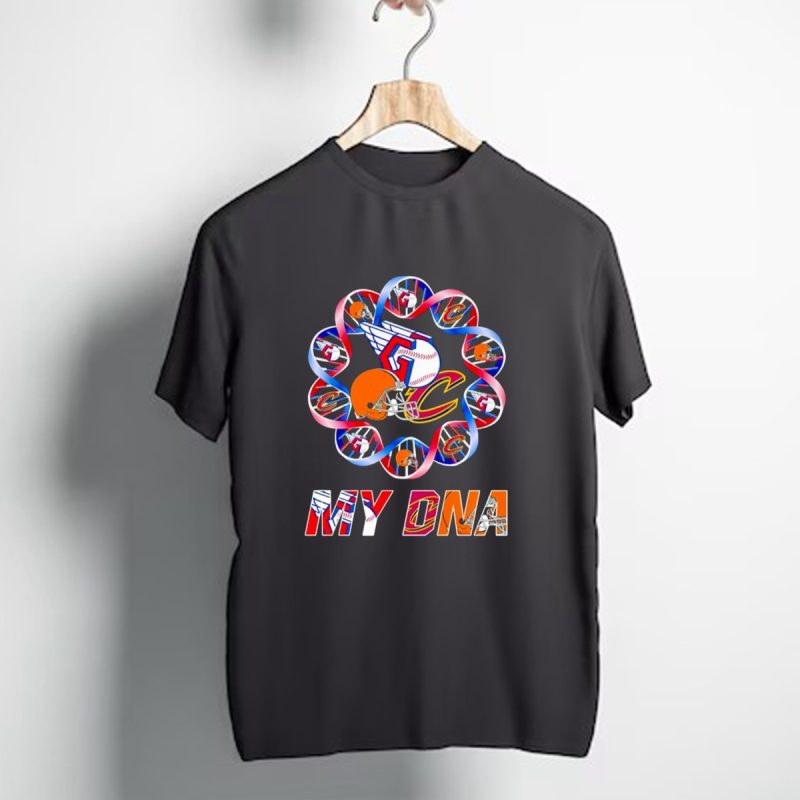 My Dna Cleveland Browns Cavaliers Guardians T Shirt 1 T Shirt 1