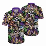 Mystic Tiki And Tropical Vibes Minnesota Vikings Hawaiian Shirt