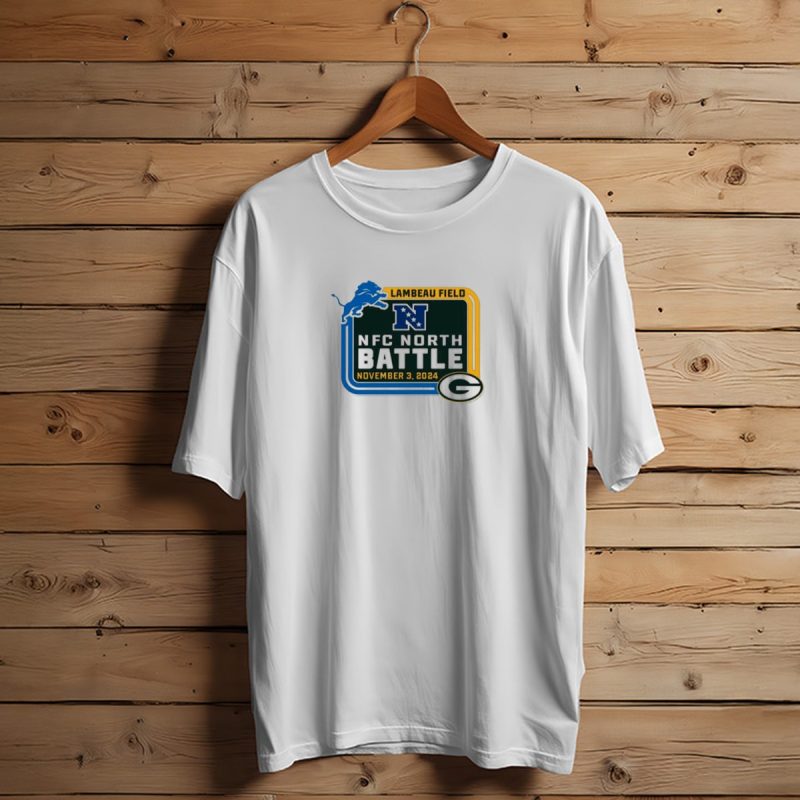 Nfc North Battle Green Bay Packers Vs Detroit Lions November 3 2024 Lambeau Field T Shirt T Shirt 1 1