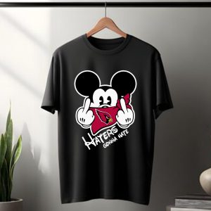 NFL Arizona Cardinals Haters Gonna Hate Mickey Mouse T Shirt