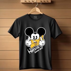 Nfl Minnesota Vikings Haters Gonna Hate Mickey Mouse T-Shirt