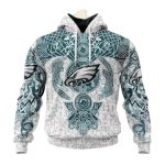 Philadelphia Eagles Norse Viking Symbols All Over Print Hoodie