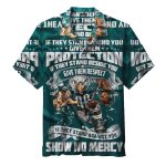 Hiladelphia Eagles Warrior Spirit Tropical Show No Mercy 2025 Hawaiian Shirt
