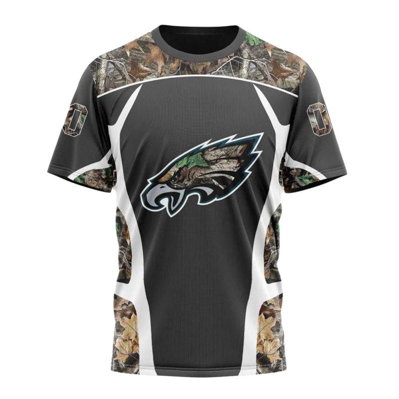 Nfl Philadelphia Eagles 3D T Shirt Camo Hunting Design Stylish Gear For Fans 1 Orzkzq