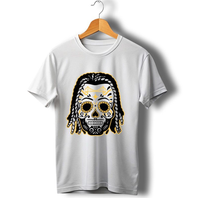 Najee Harris Sugar Skull Pittsburgh Steelers Bridge Elements T Shirt 1 T Shirt 1