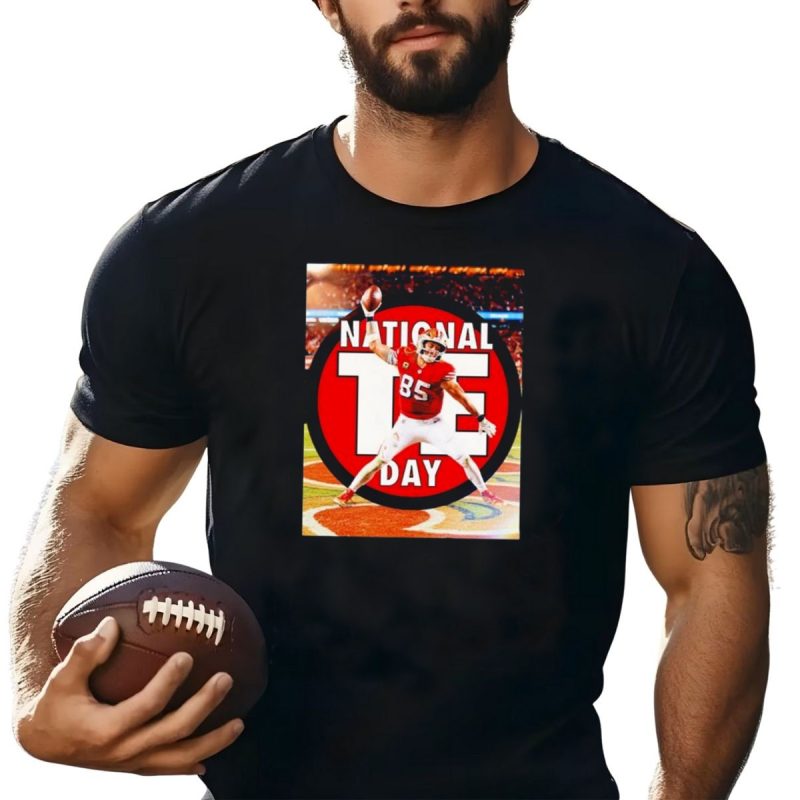 National Tight Ends Day George Kittle 85 Sf 49Ers Game T Shirt T Shirt 1