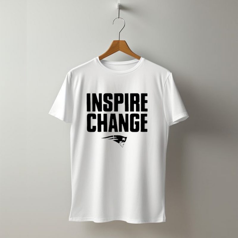 New England Patriots 2024 Inspire Change Campaign T Shirt T Shirt 1
