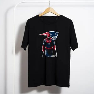 New England Patriots Batman   Bruce Wayne T-Shirt