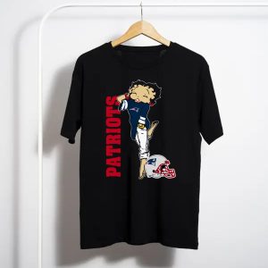 New England Patriots Betty Boops T-Shirt