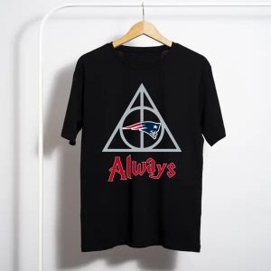New England Patriots Deathly Hallows Always T-Shirt