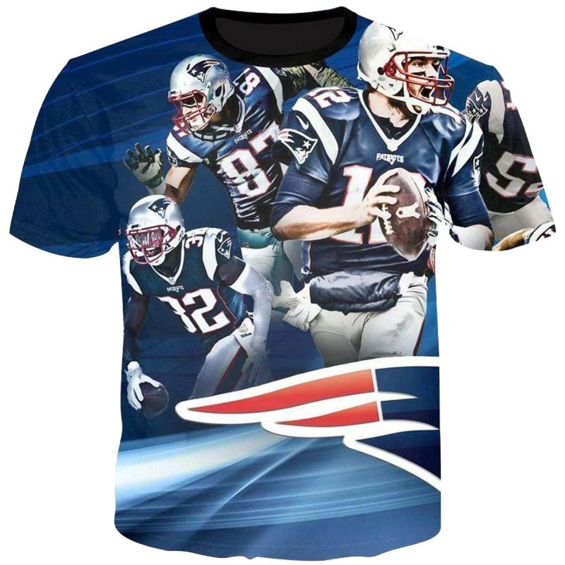 New England Patriots Do Your Job Legends Aop T Shirt 1