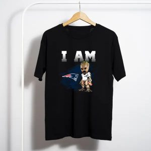 New England Patriots I Am Groot T-Shirt