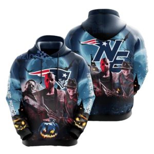 New England Patriots Jason Voorhees Halloween Hoodie