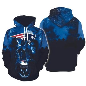 New England Patriots Jason Voorhees Night Hoodie