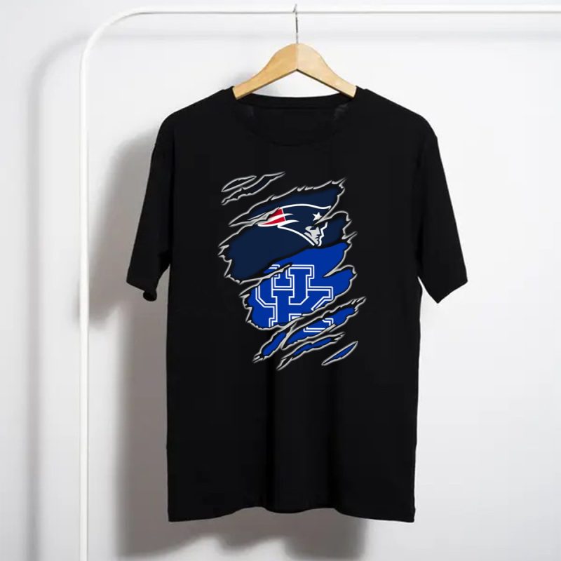 New England Patriots Kentucky Wildcats Combo T Shirt T Shirt 1