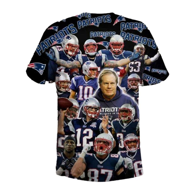 New England Patriots Legends Aop T Shirt 1