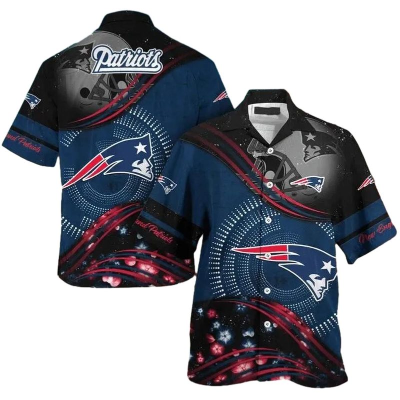 New England Patriots Logo Ultra Style Summer 2025 Hawaiian Shirt 1