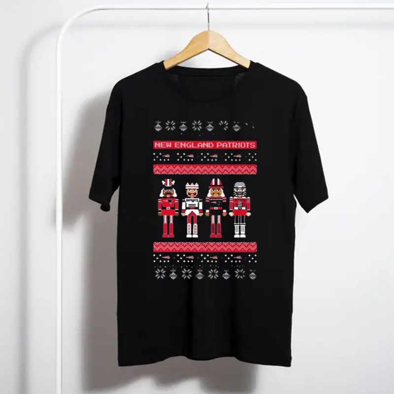 New England Patriots Nutcracker Holiday Sweater T Shirt T Shirt 1