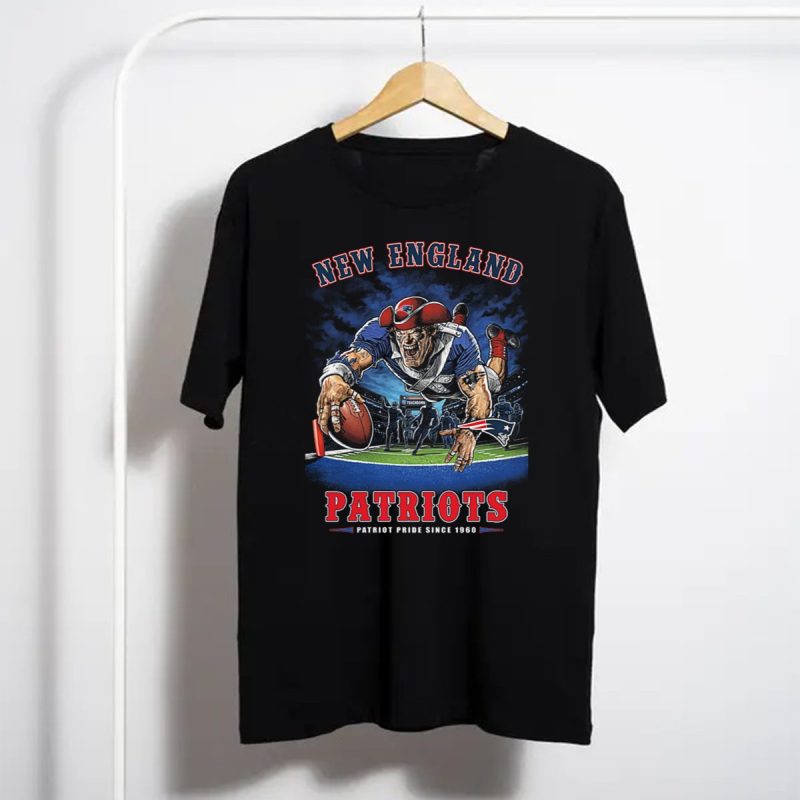 New England Patriots Patriot Pride Since 1960 End Zone Nfl T Shirt T Shirt 1