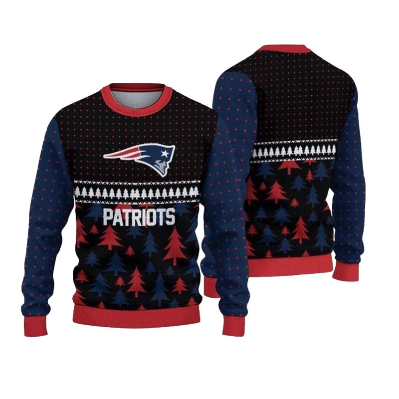 New England Patriots Show Team Spirit Ugly Sweater 1