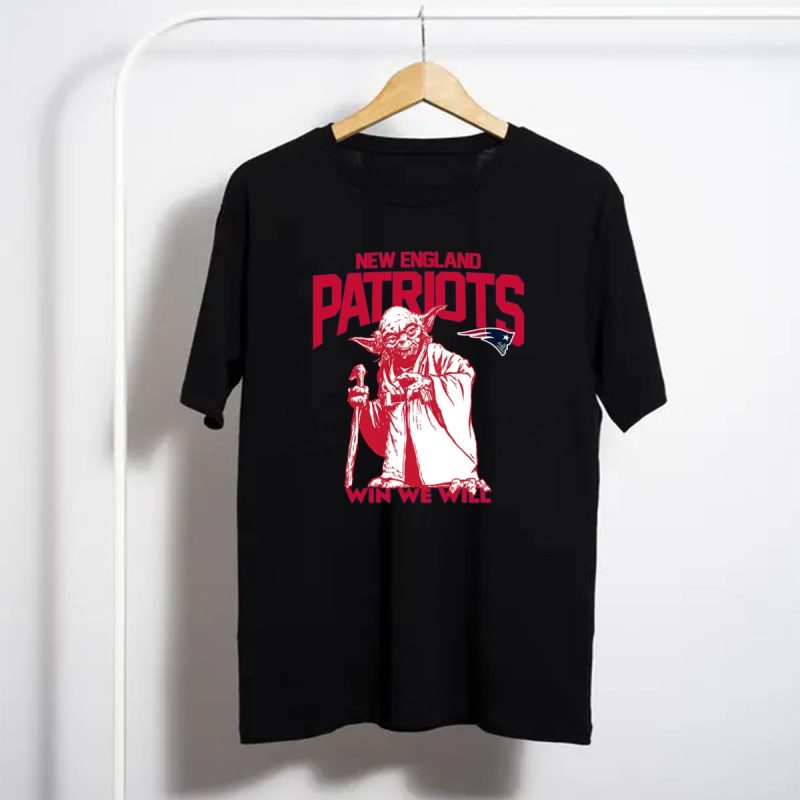 New England Patriots Star Wars Yoda Win We Will Shirt T Shirt 1