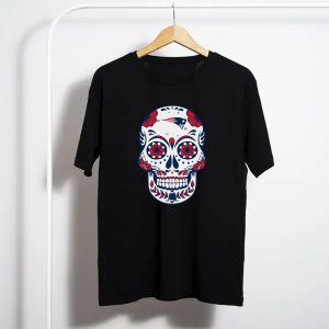 New England Patriots Sugar Skull T-Shirt