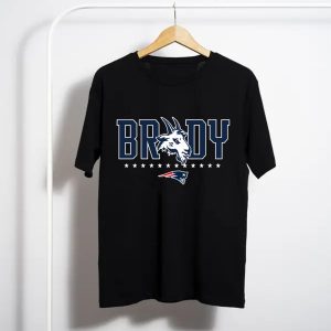 New England Patriots Tom Brady Goat T-Shirt
