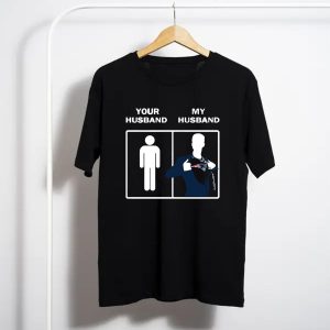 New England Patriots Your Husband My Husband T-Shirt