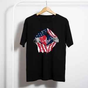 New England Patriots And Boston Red Sox Inside Me T-Shirt