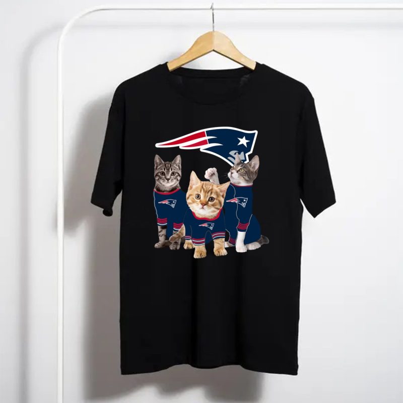 New England Patriots Cats Shirt T Shirt 1