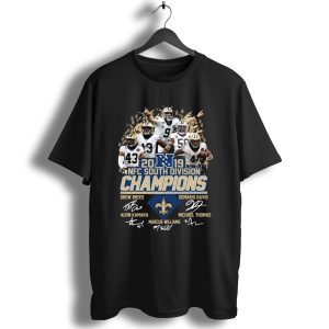 New Orleans Saints 2019 Nfc South Division Champions T-Shirt