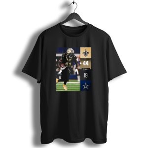 New Orleans Saints 44 19 Dallas Cowboys 2024 Nfl Week 2 Final Score Victory Highlights T Shirt