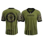 New Orleans Saints And Independence Day Baseball Jersey