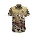New Orleans Saints Baby Groots Playful Hawaiian Shirt