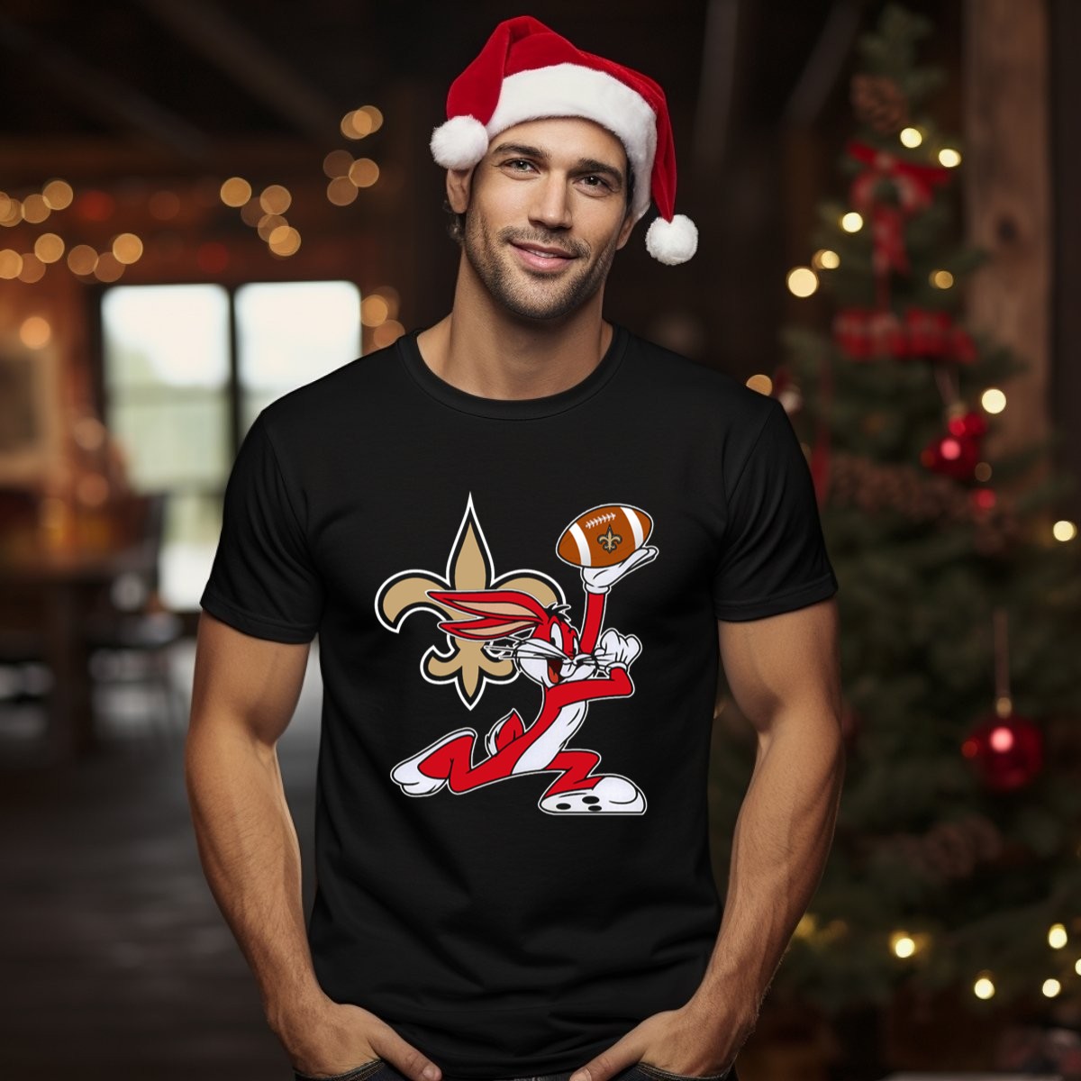 New-Orleans-Saints-Bugs-Bunny-Football-Fleur-De-Lis-T-Shirt-1_t-shirt-1_2