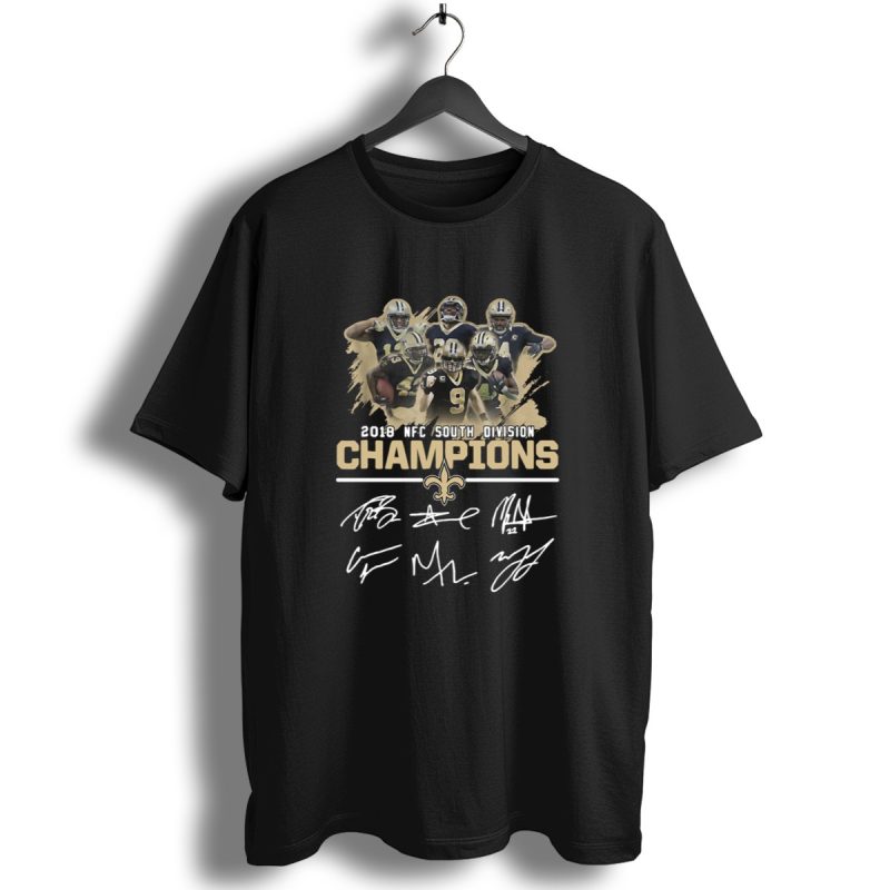 New Orleans Saints Champions Nfc South Division 2018 Shirt T Shirt 1