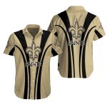 New Orleans Saints Classic Gold Rush Hawaiian Shirt