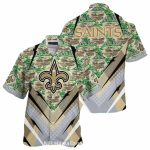 New Orleans Saints Coconut Island Hawaiian Shirt