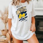 New-Orleans-Saints-Fleur-De-Lis-And-Michigan-Wolverines-M-Logo-Ripped-T-Shirt-1_t-shirt-4_5