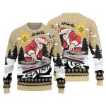 New Orleans Saints Funny DJ Santa Ugly Sweater
