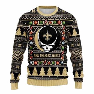 New Orleans Saints Grateful Dead Ugly Sweater