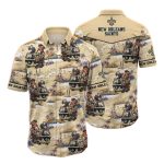 New Orleans Saints Halloween Chibi Character Hawaiian Shirt