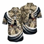 New Orleans Saints Halloween Horror Movies Hawaiian Shirt