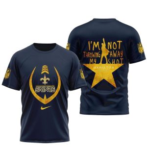 New Orleans Saints Hamilton An American Musical AOP T Shirt