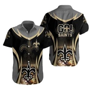 New Orleans Saints Harmonic Elegance Hawaiian Shirt