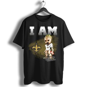 New Orleans Saints I Am GrooT-Shirt