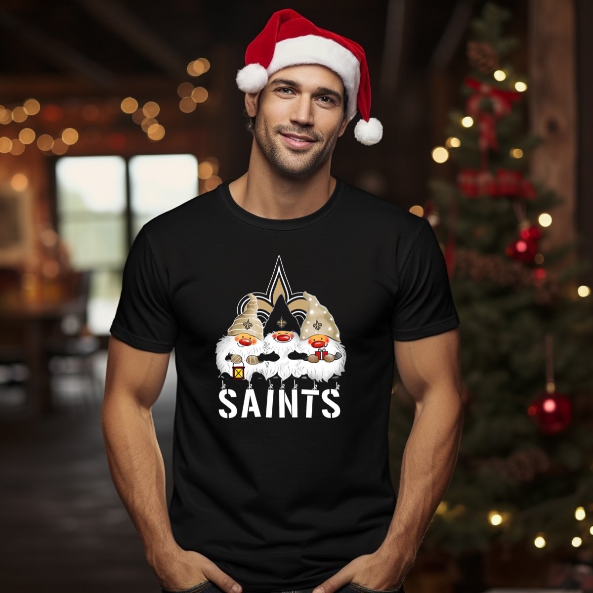 New-Orleans-Saints-Merry-Christmas-Happy-Holidays-Gnomes-Fleur-De-Lis-T-Shirt-1_t-shirt-1_2