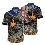 New Orleans Saints Mickeys Cool Graphics Hawaiian Shirt