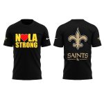 New Orleans Saints NOLA Strong AOP T Shirt