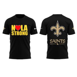 New Orleans Saints NOLA Strong AOP T Shirt